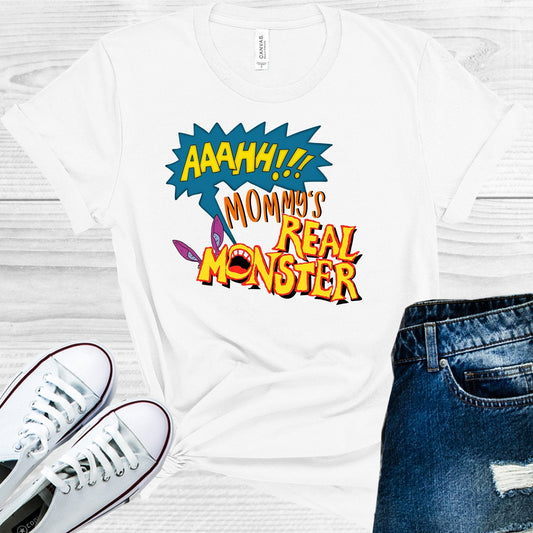 Aaahh Mommy's Real Monster Graphic Tee