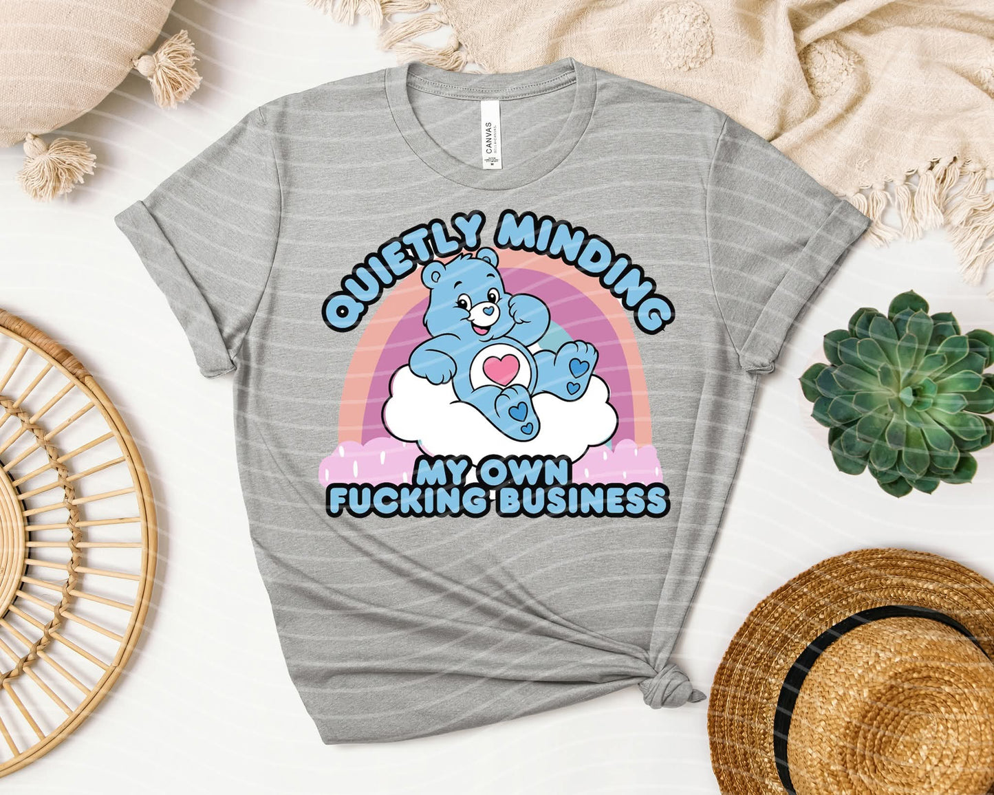 Quietly Minding My Own Business Graphic Tee