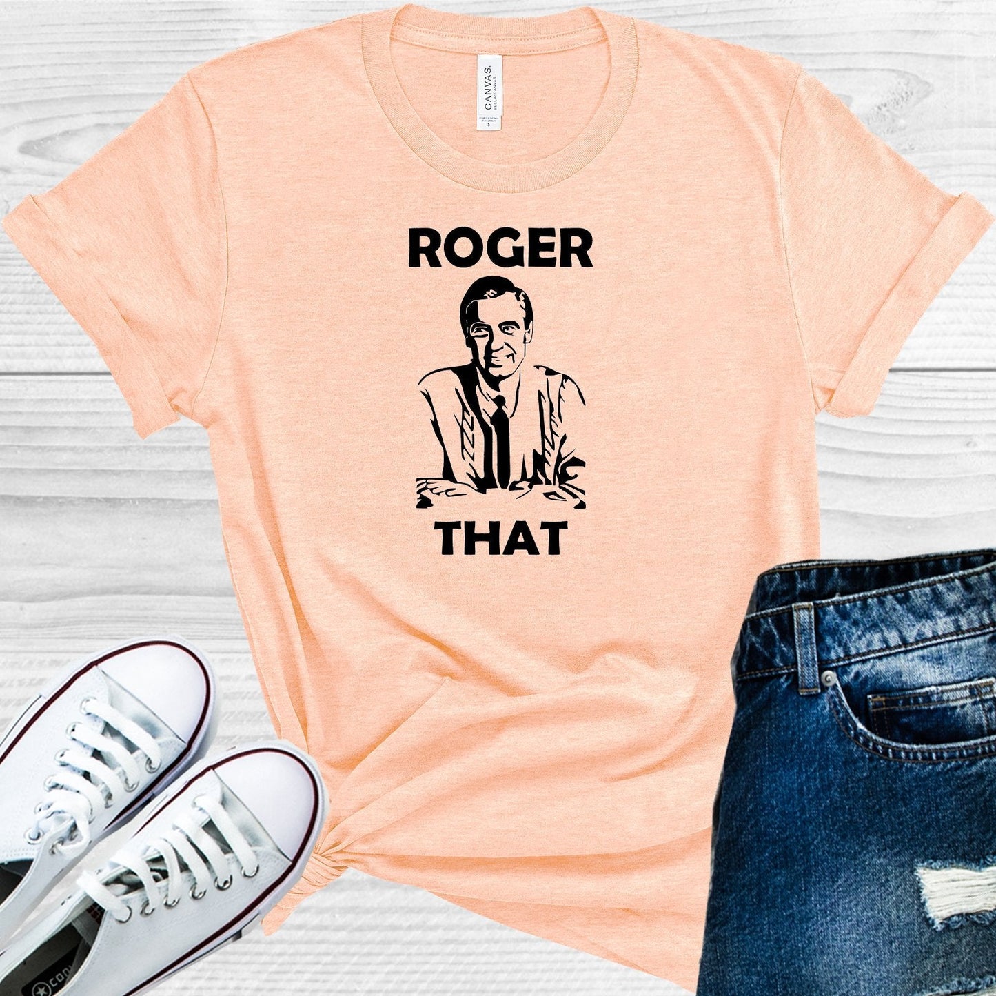Mr. Rogers: Roger That Graphic Tee