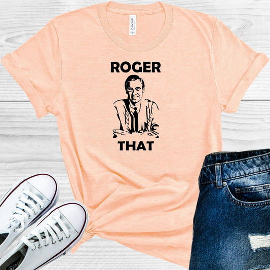 Mr. Rogers: Roger That Graphic Tee
