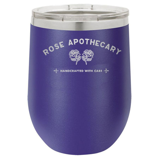 Rose Apothecary 12 oz Polar Camel Wine Tumbler