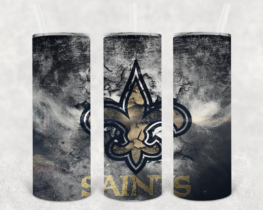 Saints 20 oz Skinny Tumbler