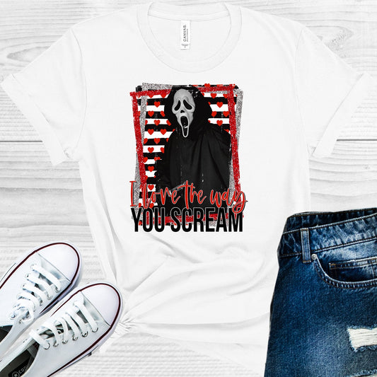 I Love the Way You Scream Graphic Tee