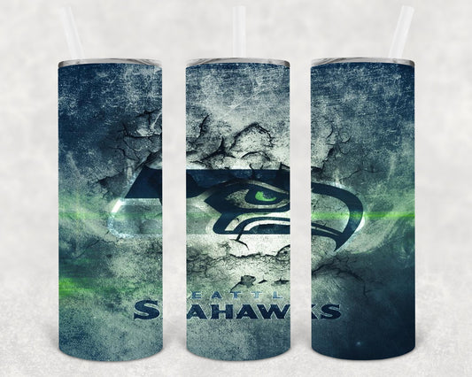 Seattle Seahawks 20 oz Skinny Tumbler