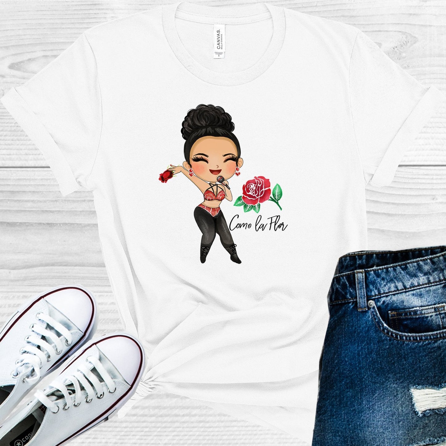 Selena Como La Flor Graphic Tee