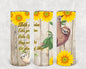Sloth Advice 20 oz Skinny Tumbler