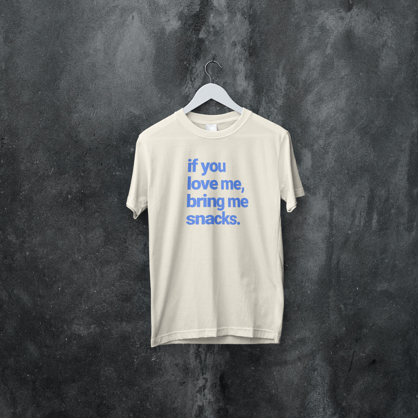 If you love me, bring me snacks graphic tshirt for kids and adults