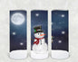 Snowman 20 oz Skinny Tumbler