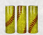Softball 20 oz Skinny Tumbler