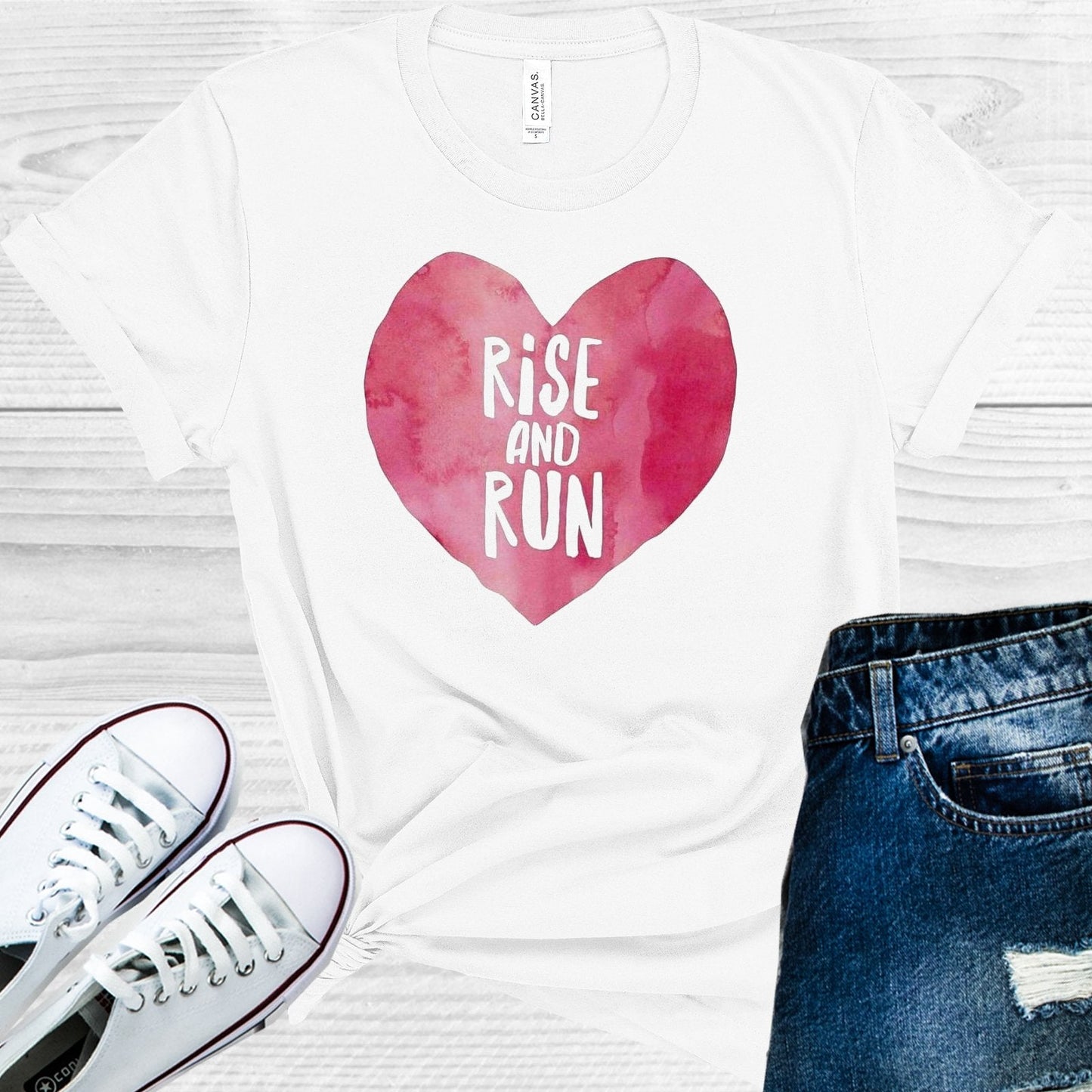 Rise and Run Graphic Tee