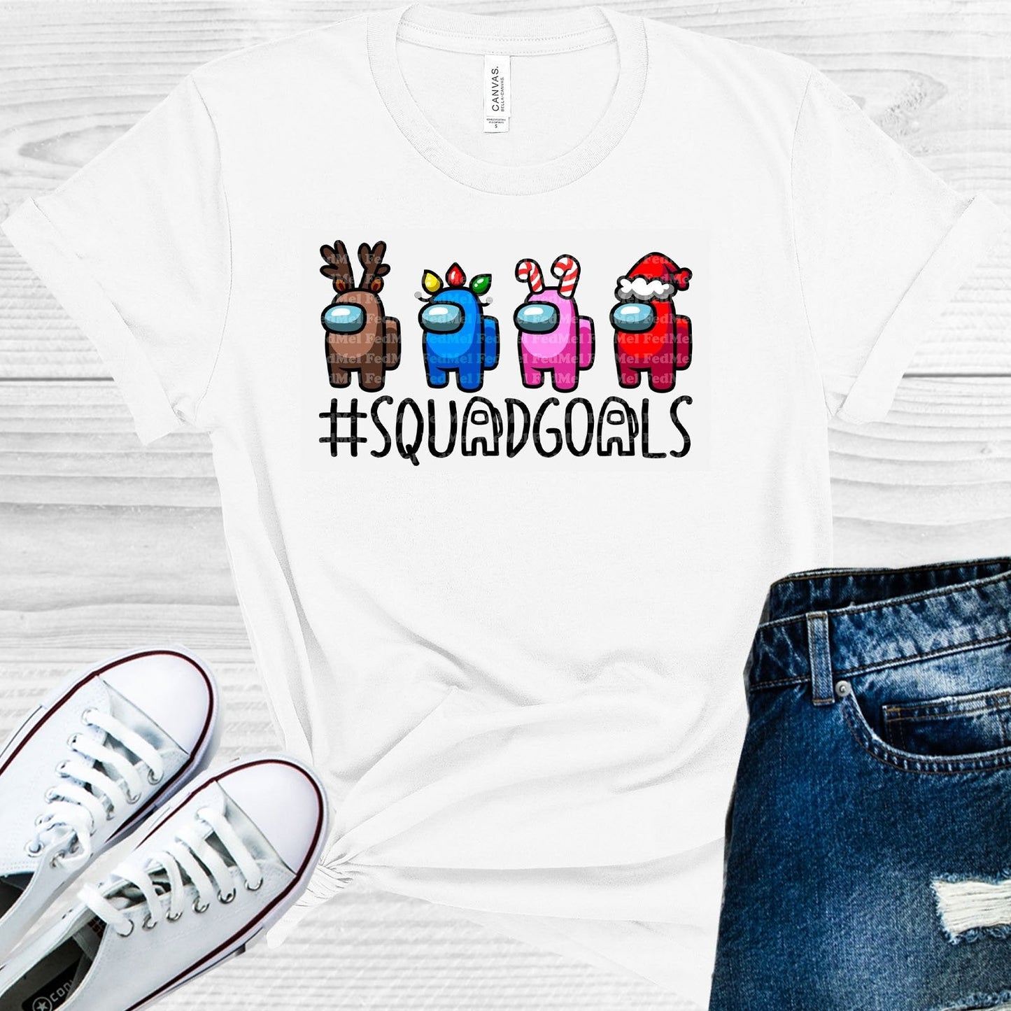 Among Us #squadgoals Graphic Tee