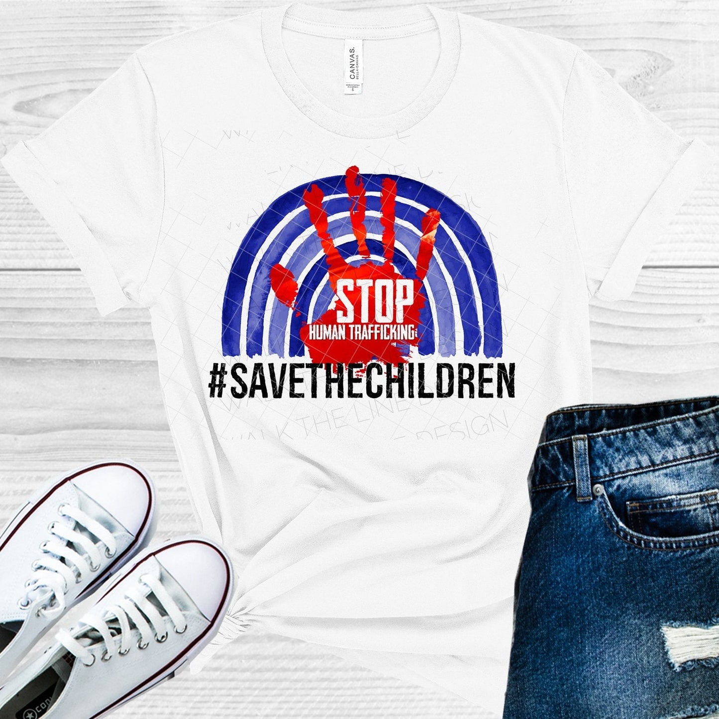 Stop Human Trafficking #savethechildren Graphic Tee