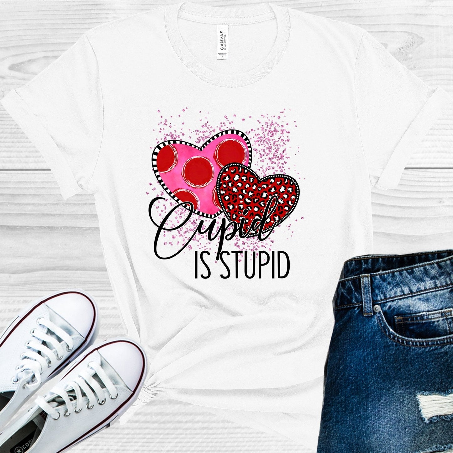 Cupid is Stupid Graphic Tee
