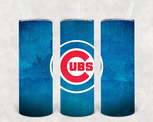 Chicago Cubs 20 oz Skinny Tumbler