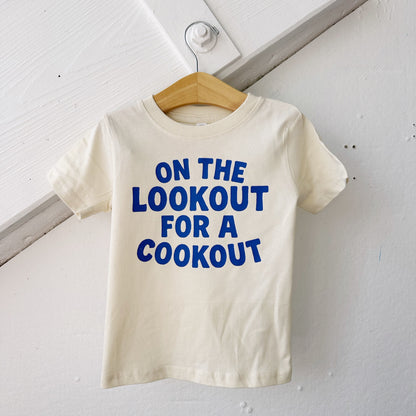 On The Lookout For A Cookout T-shirt For kids