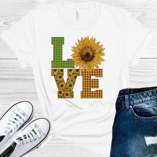 Love Sunflower Graphic Tee