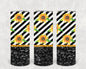 Sunflowers and Stripes 20 oz Skinny Tumbler