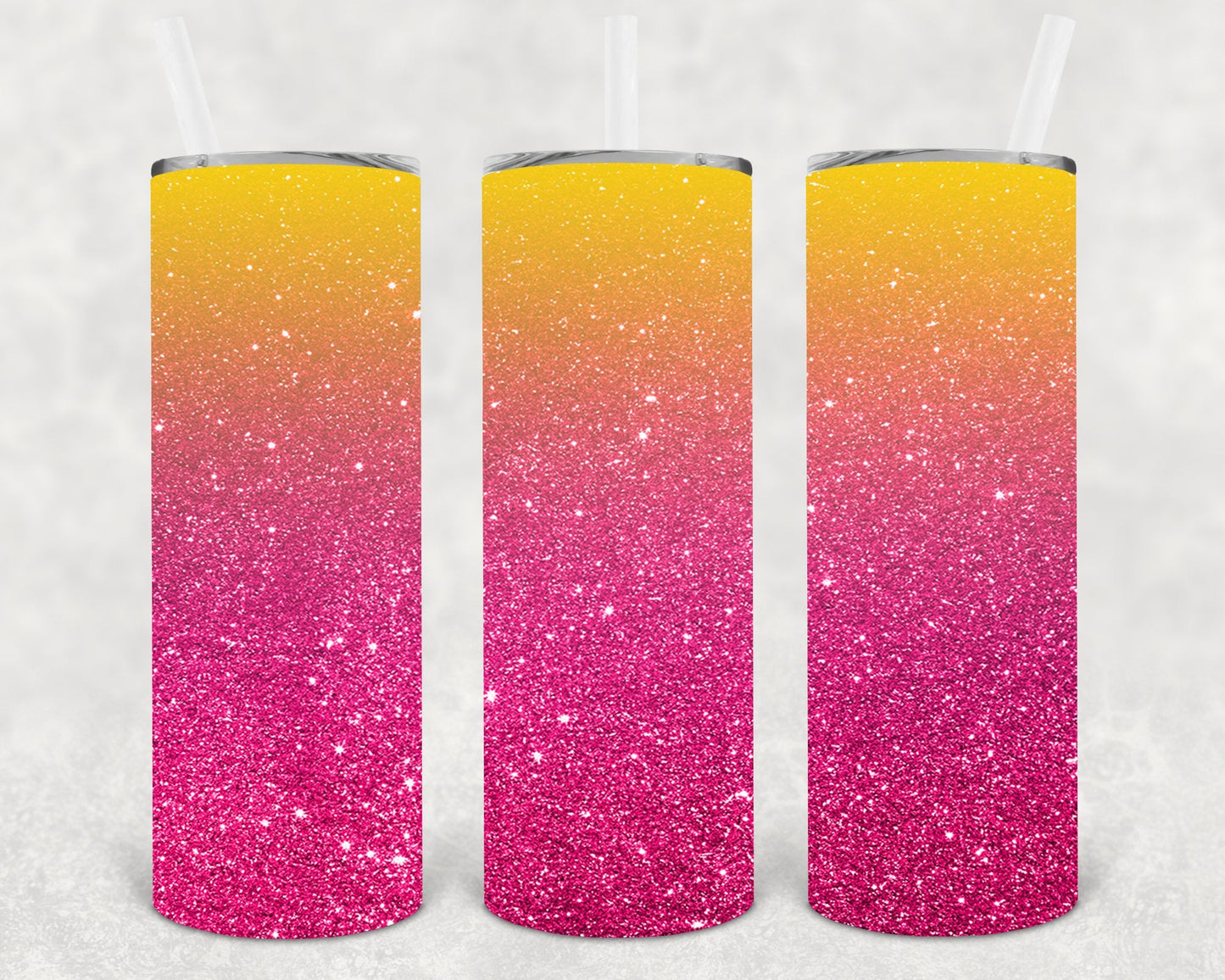 Sunset 20 oz Skinny Tumbler
