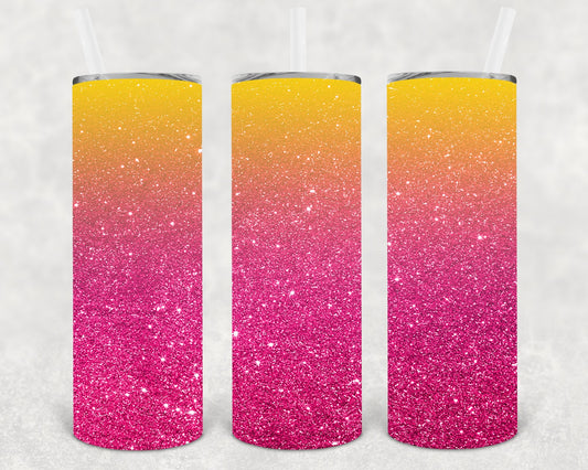 Sunset 20 oz Skinny Tumbler