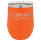 I Solemnly Sweat Too F***ing Much 12 oz Polar Camel Wine Tumbler