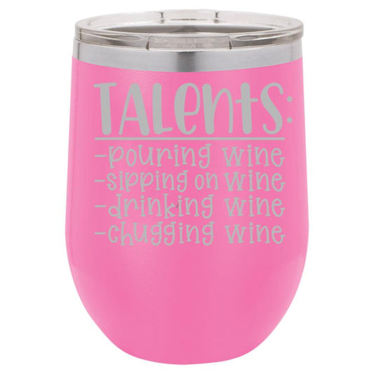Wine Talents 12 oz Polar Camel Wine Tumbler