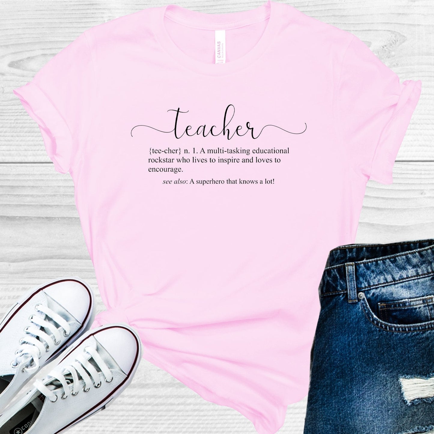 Teacher Definition Graphic Tee