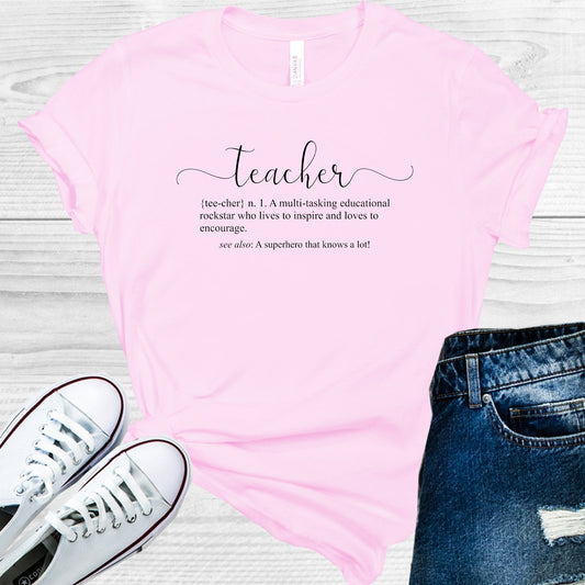 Teacher Definition Graphic Tee