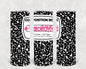 #teacherlife Composition Book 20 oz Skinny Tumbler