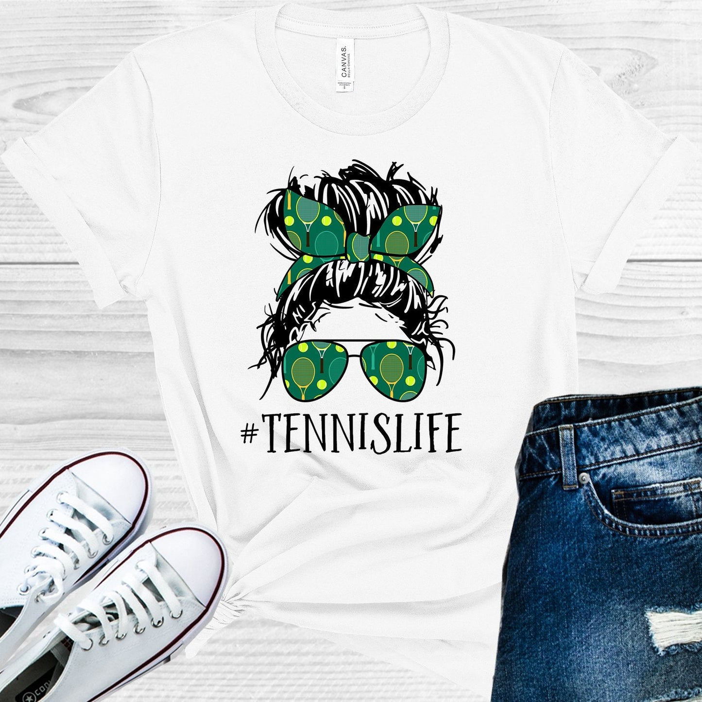 Tennis Life #tennislife Graphic Tee