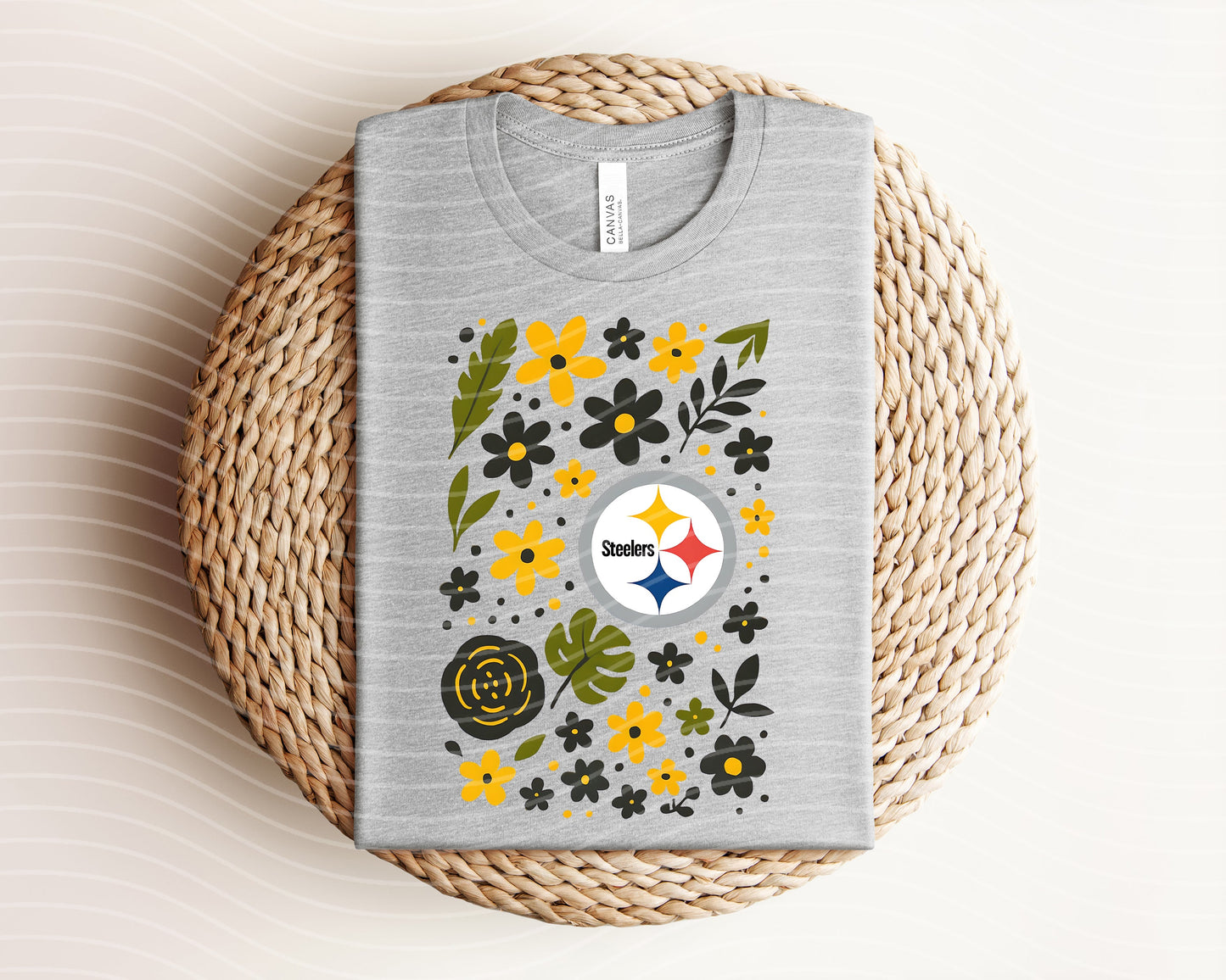 Steelers Floral Graphic Tee