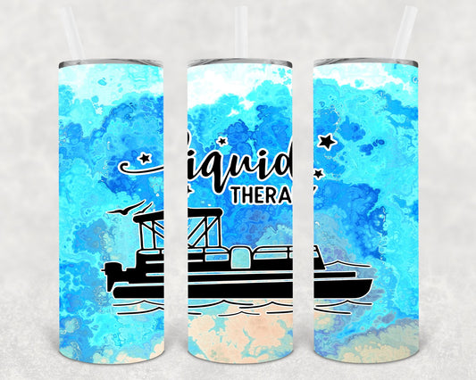 Liquid Therapy 20 oz Skinny Tumbler