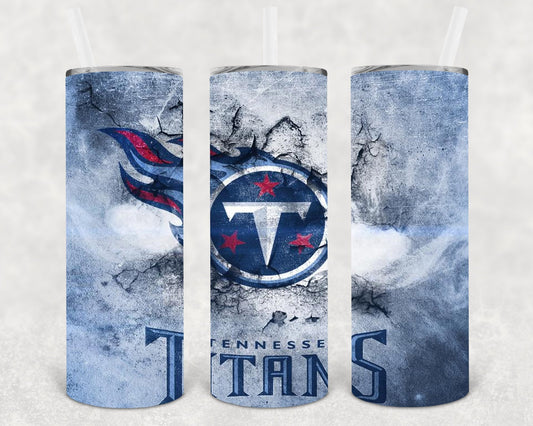 Tennessee Titans 20 oz Skinny Tumbler