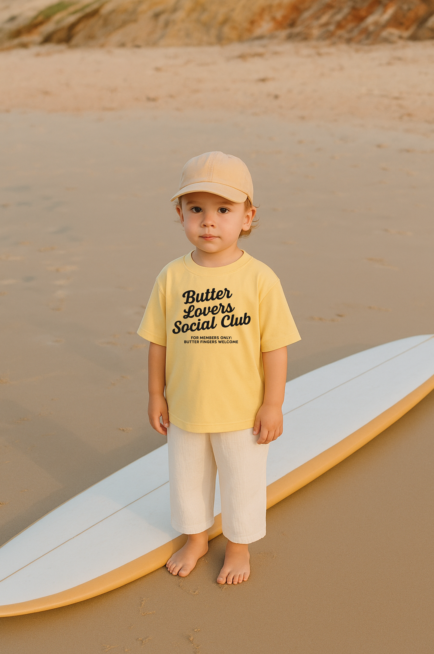 Butter Lovers Social Club, Foodie Tee For Kids