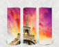 Eiffel Tower 20 oz Skinny Tumbler