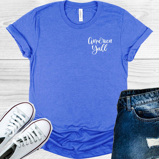America Y'all Pocket Graphic Tee