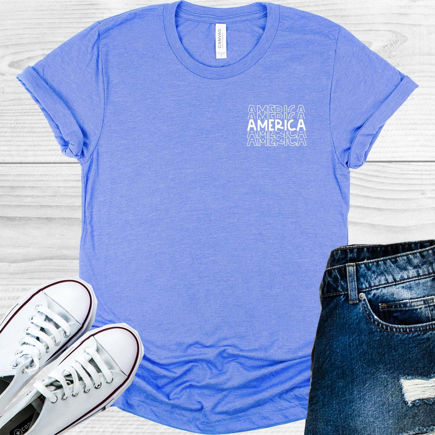America Pocket Graphic Tee