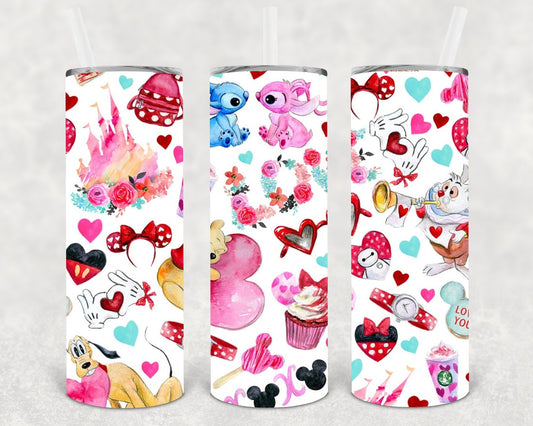 Love 20 oz Skinny Tumbler