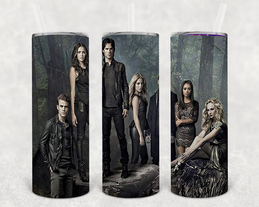 Vampire Diaries 20 oz Skinny Tumbler