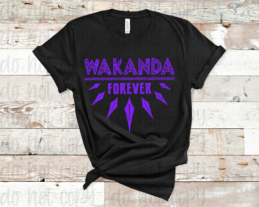 Wakanda Forever - Purple