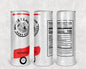 White Claw Raspberry 20 oz Skinny Tumbler
