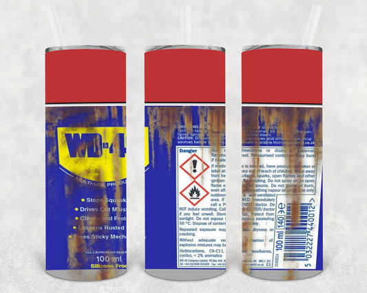 WD40 20 oz Skinny Tumbler