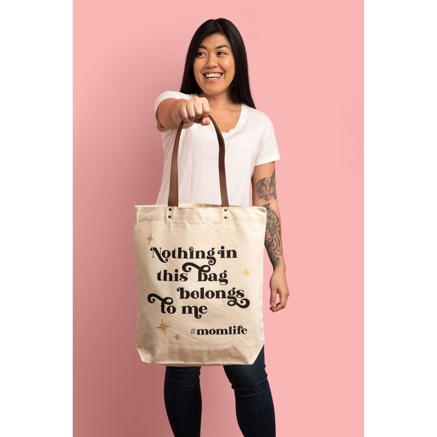 Nothing In This Bag Belongs To Me Tote Bag