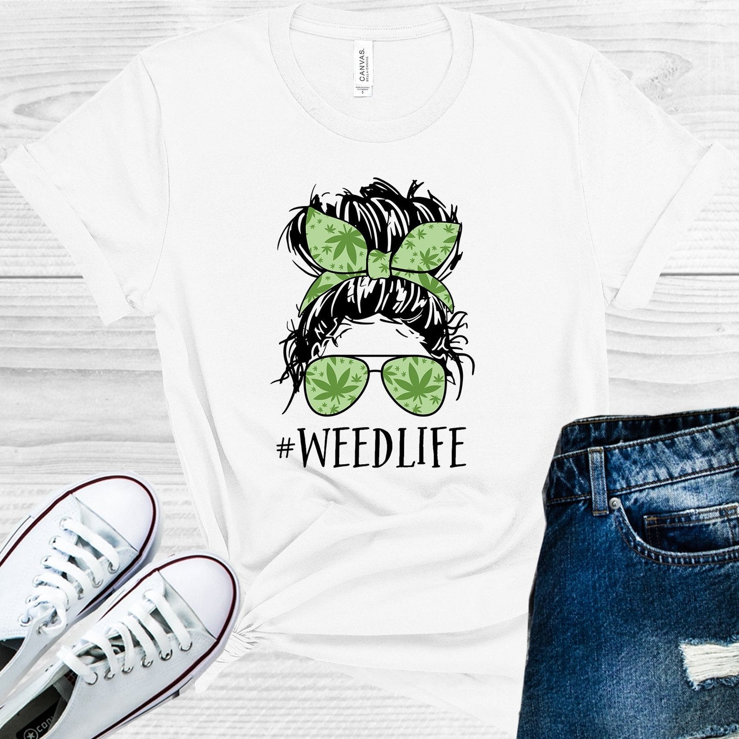Weed Life #weedlife Graphic Tee
