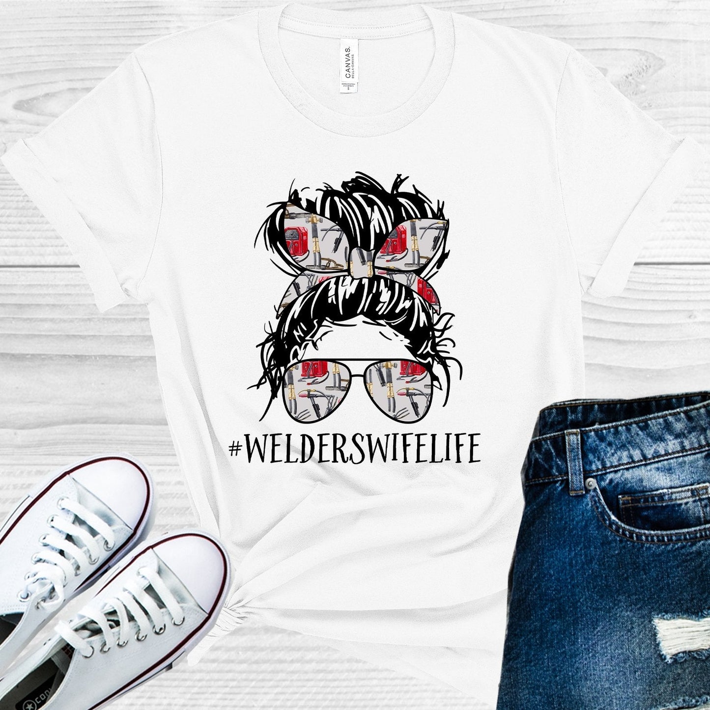 Welders Wife Life #welderswifelife Graphic Tee
