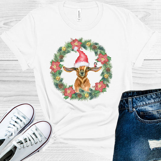 Christmas Goat Graphic Tee