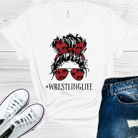 Wrestling Life #wrestlinglife Graphic Tee
