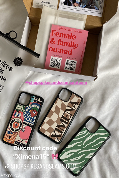 Vintage Stickers iPhone case